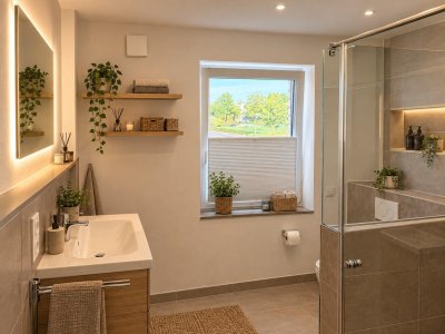 Badezimmer Beispieleinrichtung